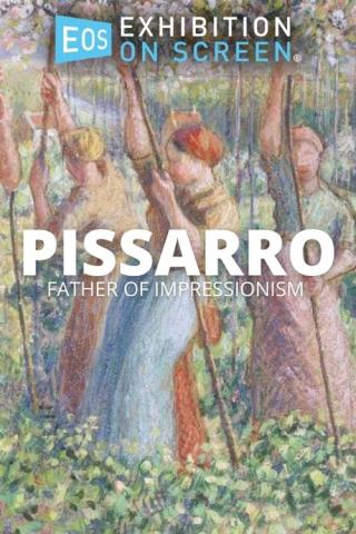 Film poster depicting a Pissarro painting.