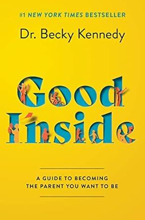 yellow cover of the book "Good Inside" 