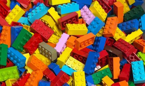 pile of lego bricks