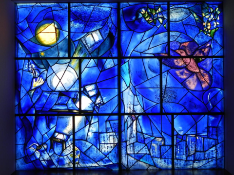 Chagall's Stained Glass Windows