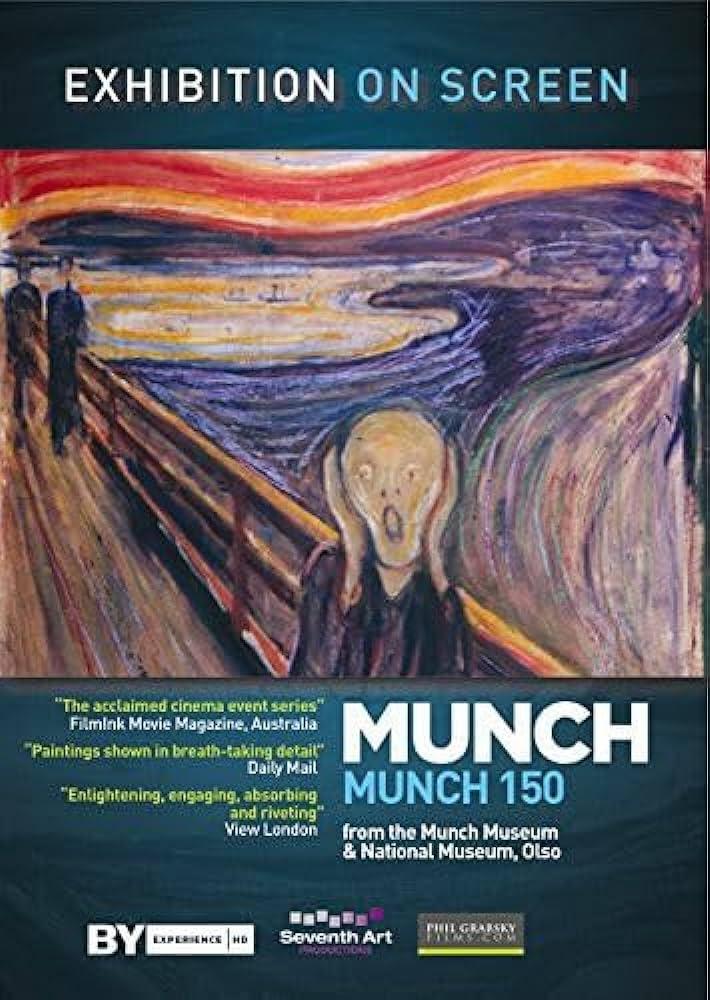 Film poster depicting Munch's painting The Scream