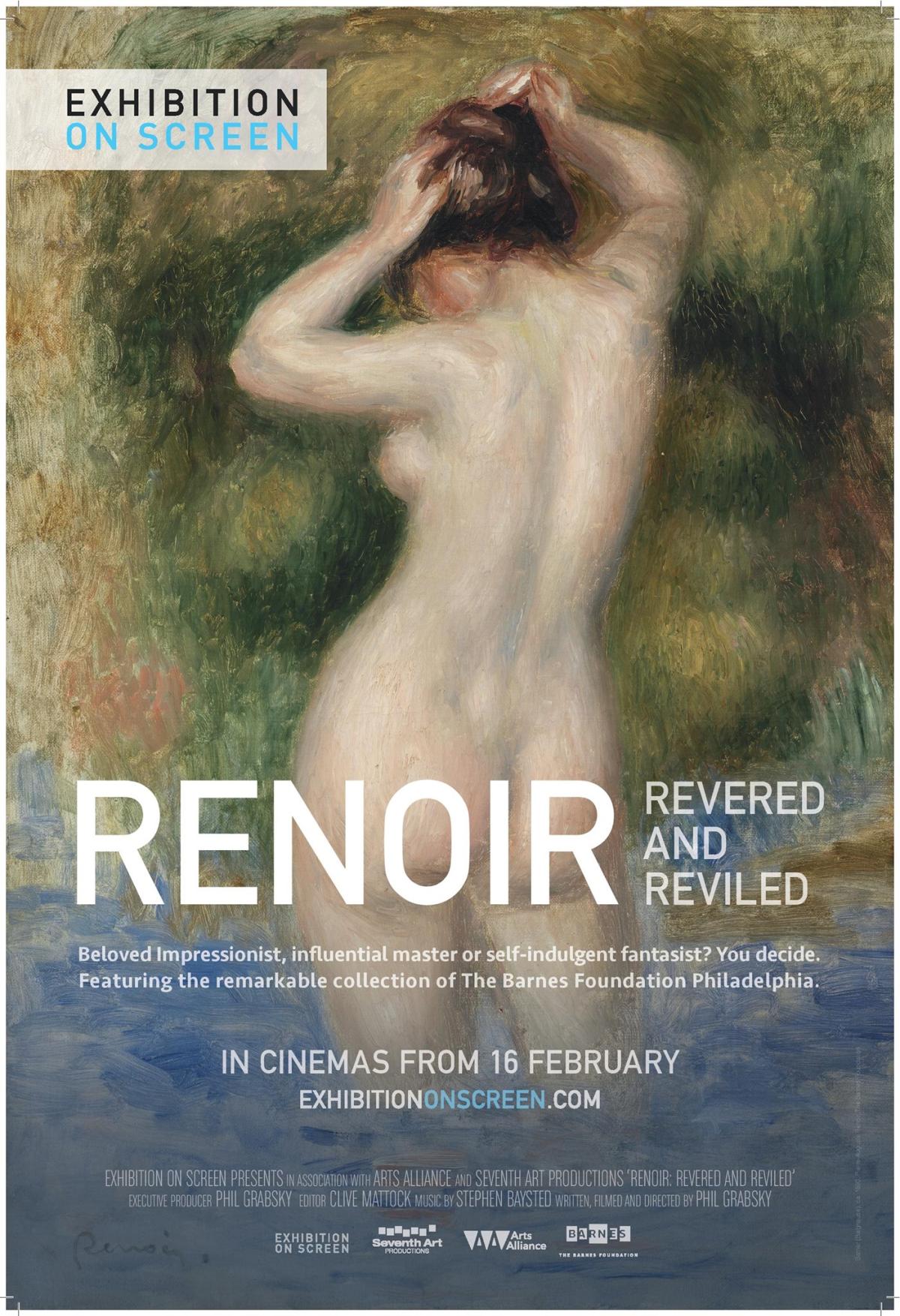 Film poster depicting a Renoir painting