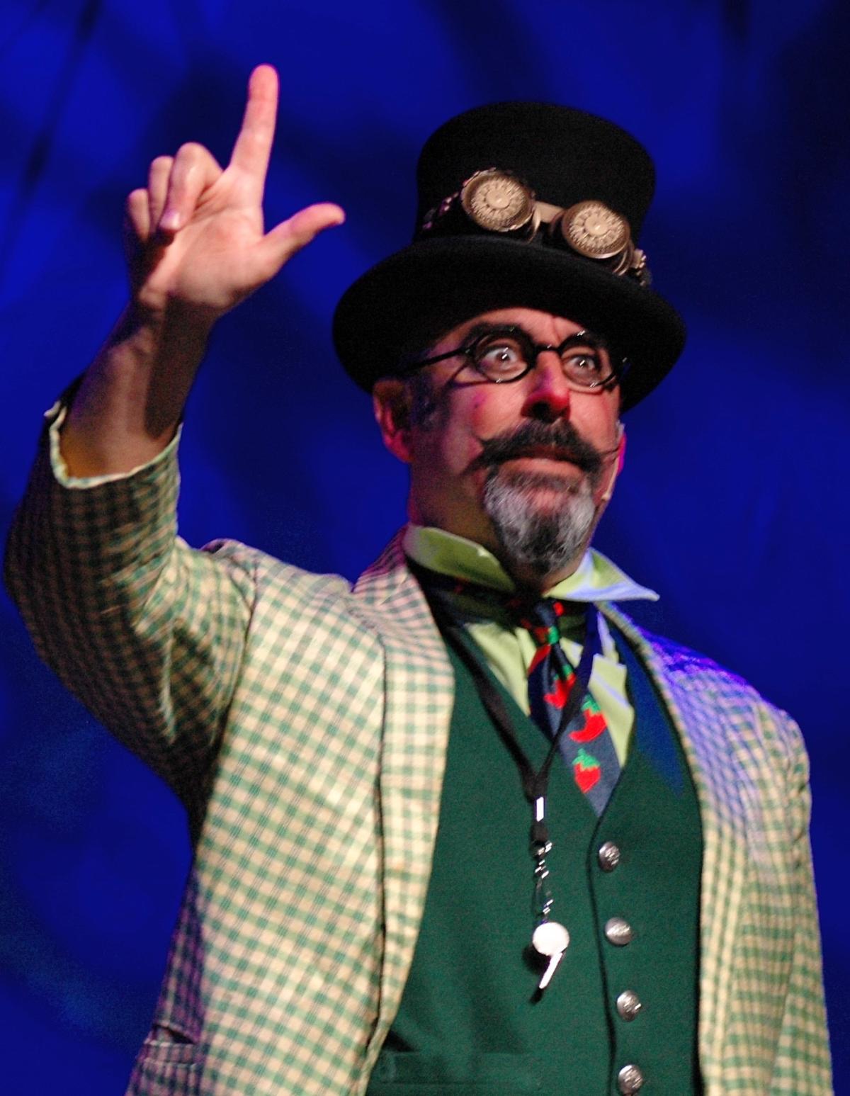 david engle dressed as wonka 